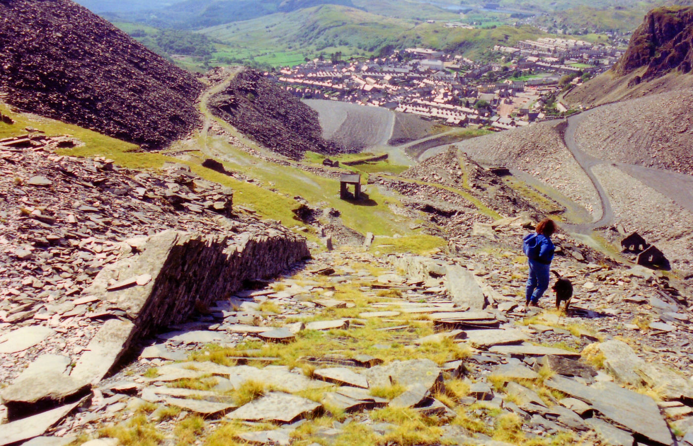 * Classic Cymru - Blaenau Ffestiniog - Diffwys slate quarry - Floor 0 drumhouse (by AJW) *
