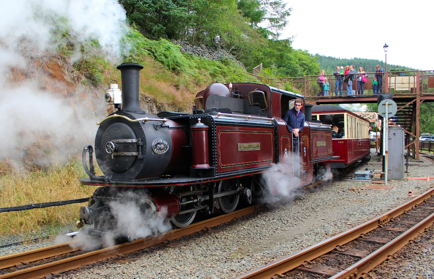 * Ffestiniog Railway (by AJW) *