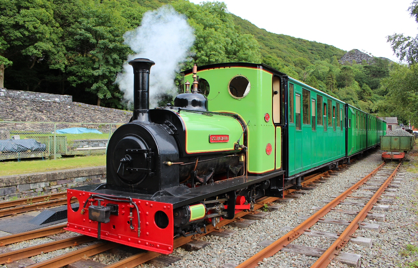 * Llanberis Lake Railway - Dinorwig (by AJW) *