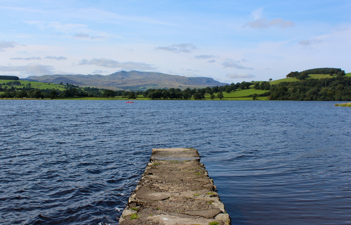 * Llangower, Llyn Tegid (by AJW) *