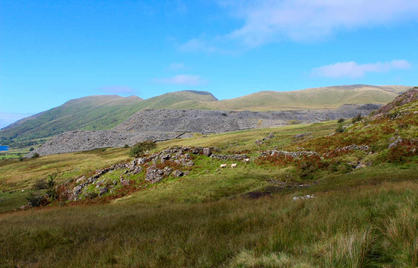 * Glanrafon Slate Quarry, Betws Garmon, Rhyd Ddu (by AJW) *