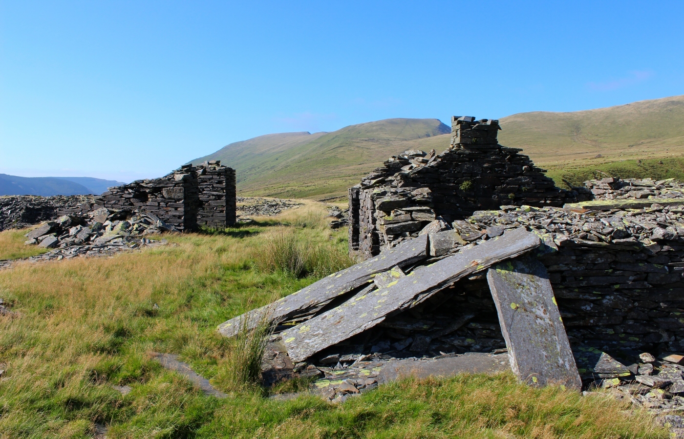 * Glanrafon Slate Quarry, Betws Garmon, Rhyd Ddu (by AJW) *