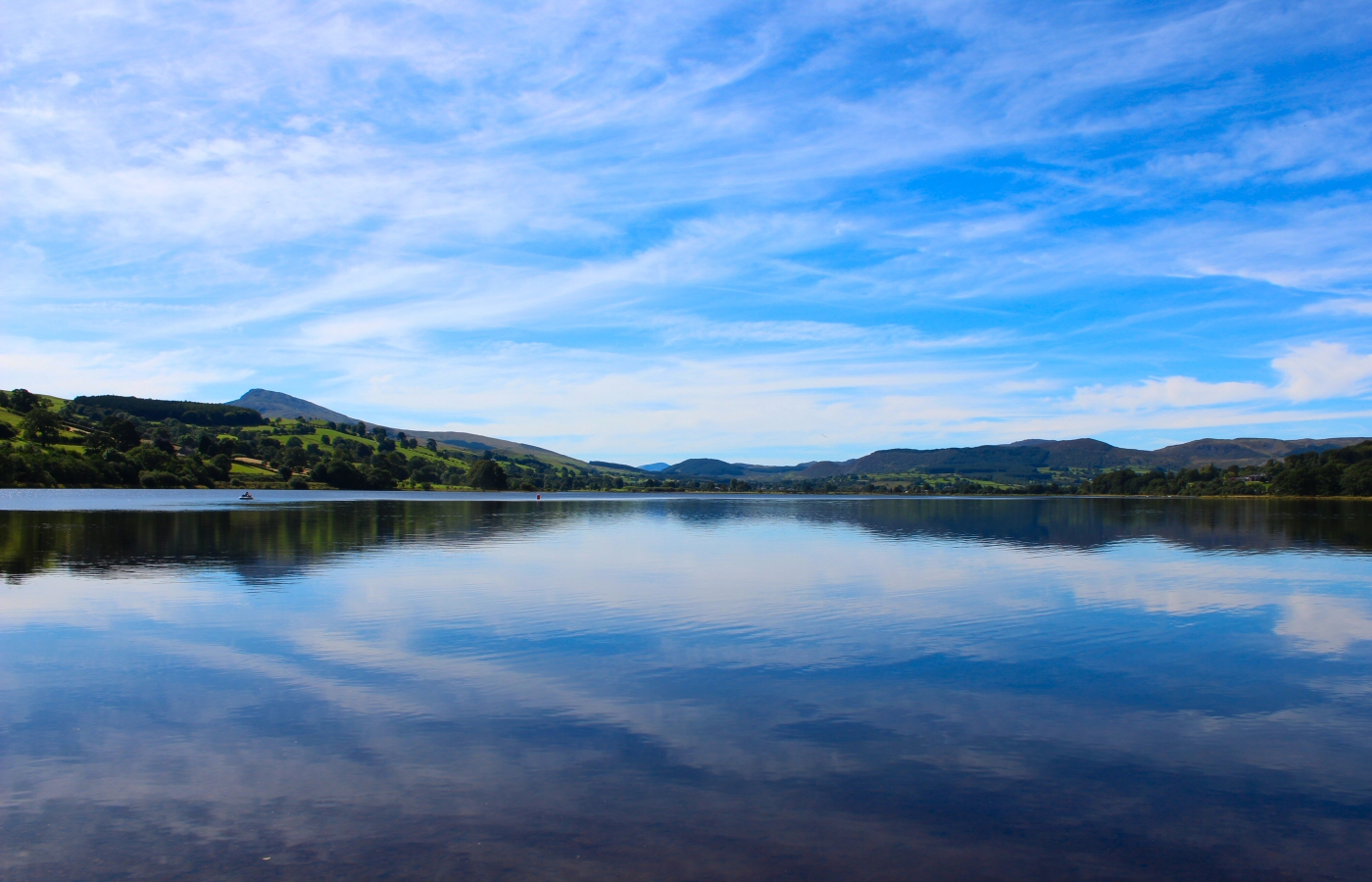 * Llangower, Llyn Tegid (by AJW) *