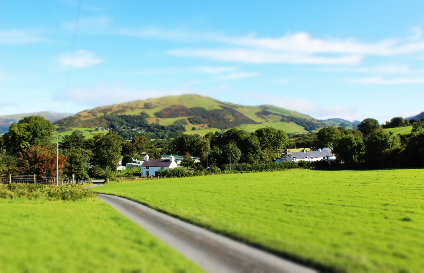 * Tynllwyn Caravan Park, Rhydyronen (by AJW) *