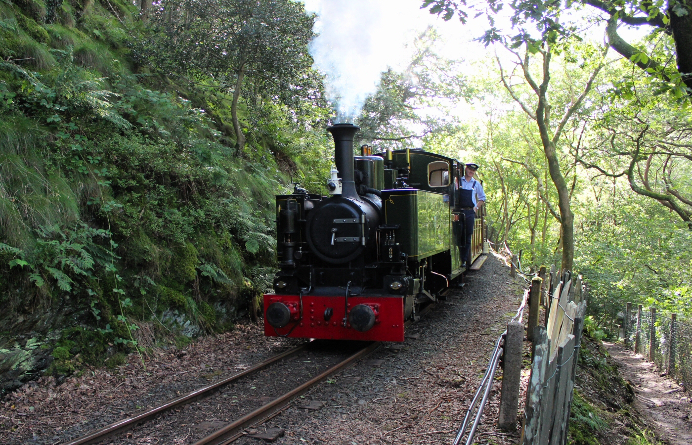 * Bryn Eglwys Quarry - Abergynolwyn - Talyllyn Railway - Tom Rolt (by AJW) *