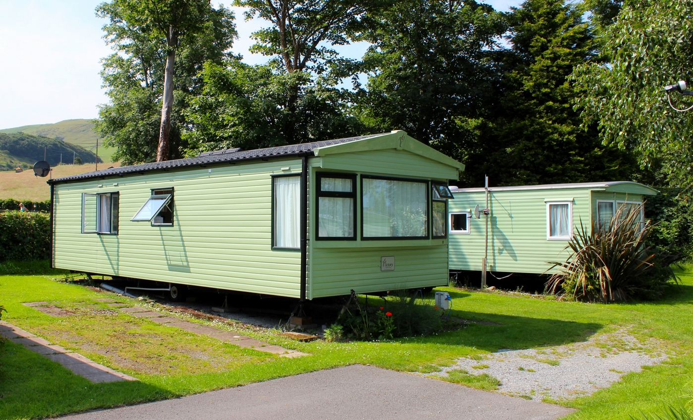 * Tynllwyn Caravan Park, Rhydyronen (by AJW) *