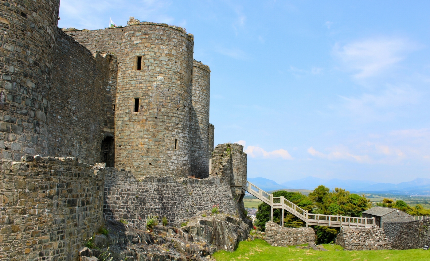 * Harlech Castle (by AJW) *