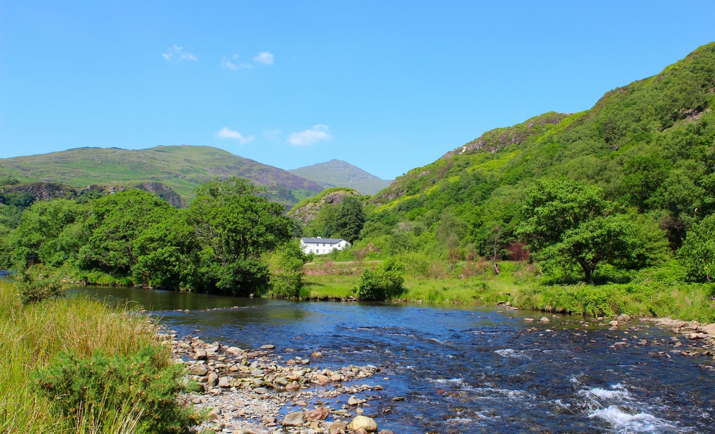 * Beddgelert - Yr Wyddfa (Snowdon) - Afon Glaslyn (by AJW) *