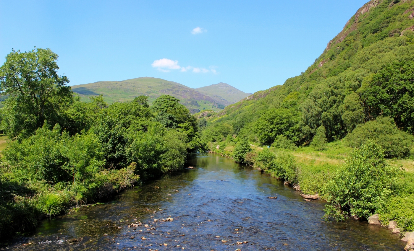 * Beddgelert - Afon Glaslyn - Aberglaslyn (by AJW) *