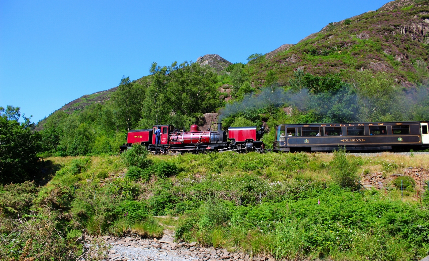 * Aberglaslyn - Welsh Highland Railway (by AJW) *