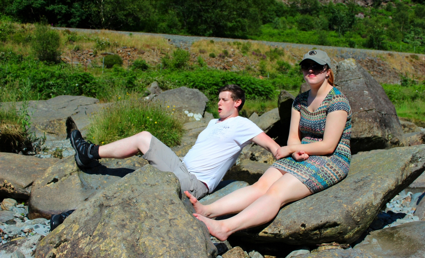 * Beddgelert - Afon Glaslyn - Aberglaslyn (by AJW) *