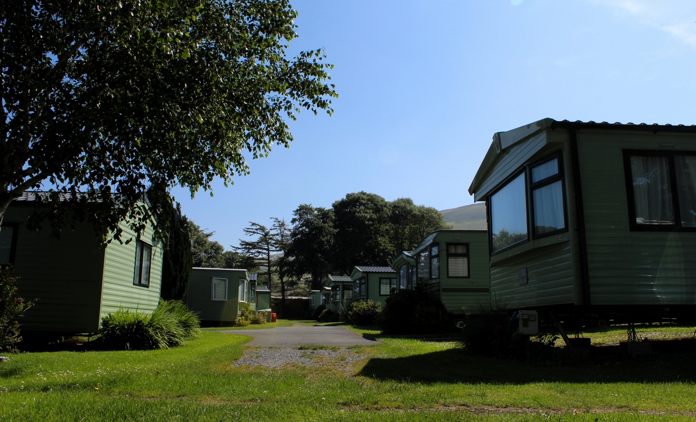 * Tynllwyn Caravan Park, Rhydyronen (by AJW) *