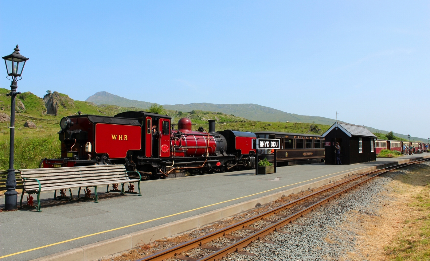 * Rhyd Ddu, Welsh Highland Railway (by AJW) *
