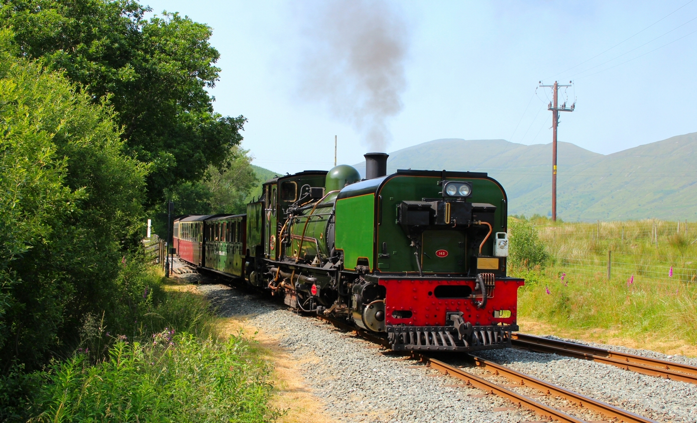 * Rhyd Ddu, Welsh Highland Railway (by AJW) *