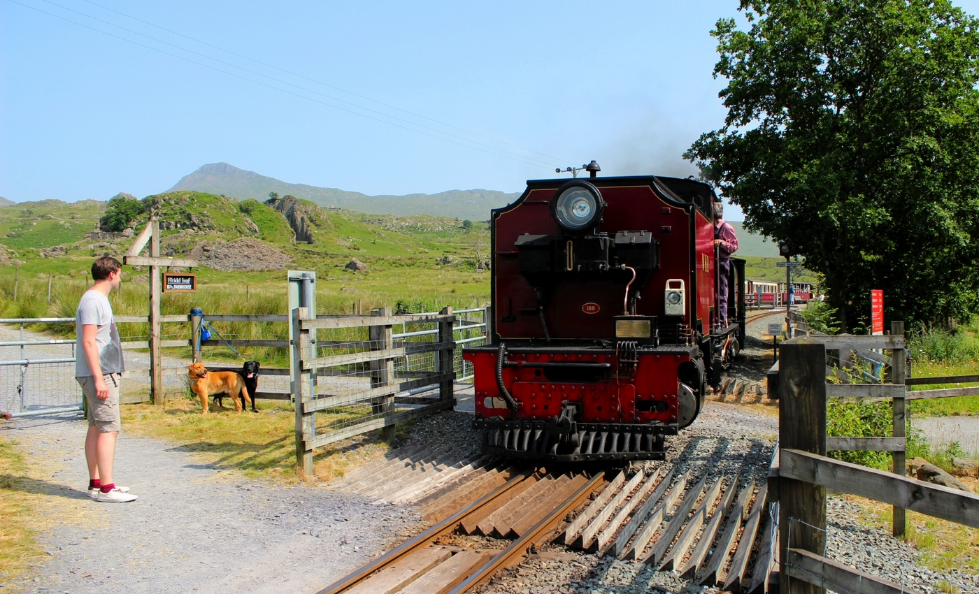 * Rhyd Ddu, Welsh Highland Railway (by AJW) *
