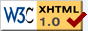 Valid XHTML 1.0! .......... Open: W3C.org XHTML 1.0 Validator ..........(* Opens in a NEW Window *)