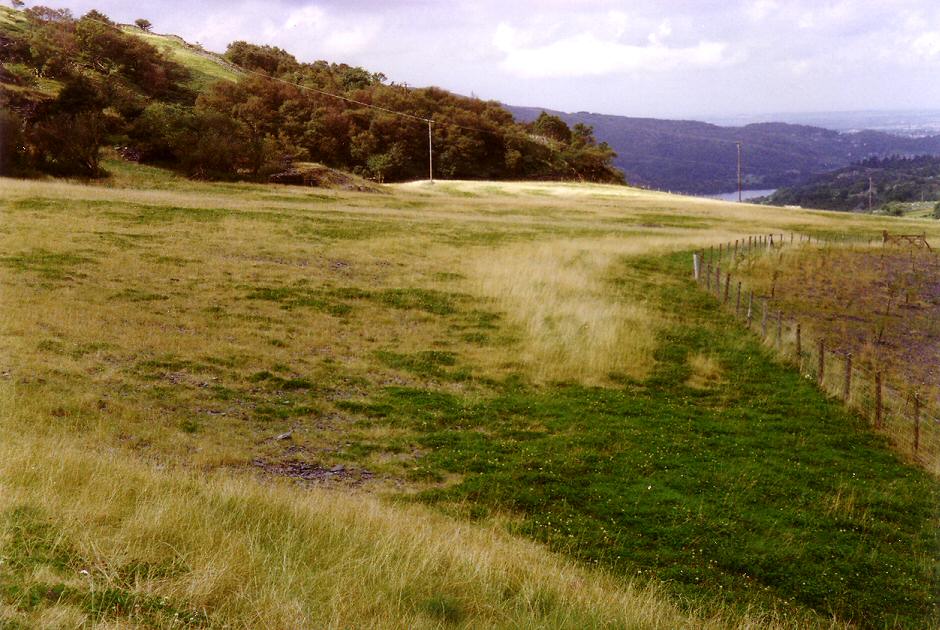 * [Pic 6] Allt Ddu Quarry - Where the waste tips once stood (Aug 1987) *