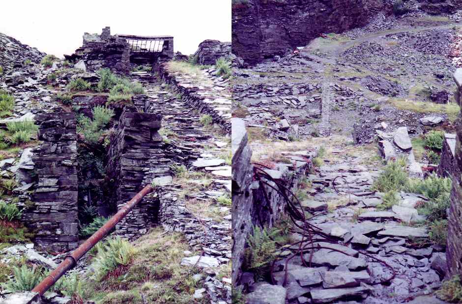 * [Pic 6] Cwm Machno Quarry -  (Aug 1982) *