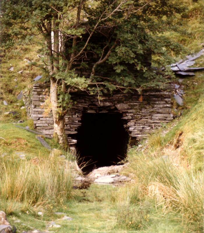 * [Pic 9] Cwmorthin Quarry - Floor 2 South Adit (1985) *