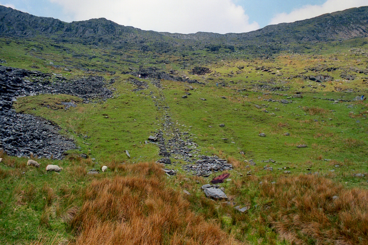 * Conglog Slate Quarry (Remains Of The Welsh Slate Industry) *