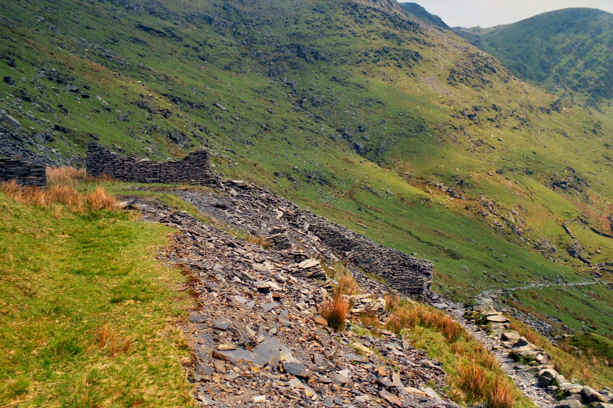 * Conglog Slate Quarry (Remains Of The Welsh Slate Industry) *