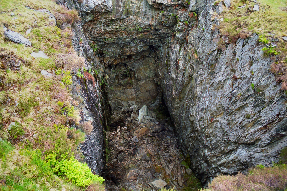 * Conglog Slate Quarry (Remains Of The Welsh Slate Industry) *