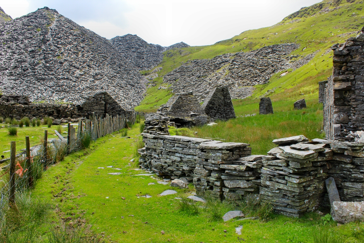 * Conglog Slate Quarry (Remains Of The Welsh Slate Industry) *