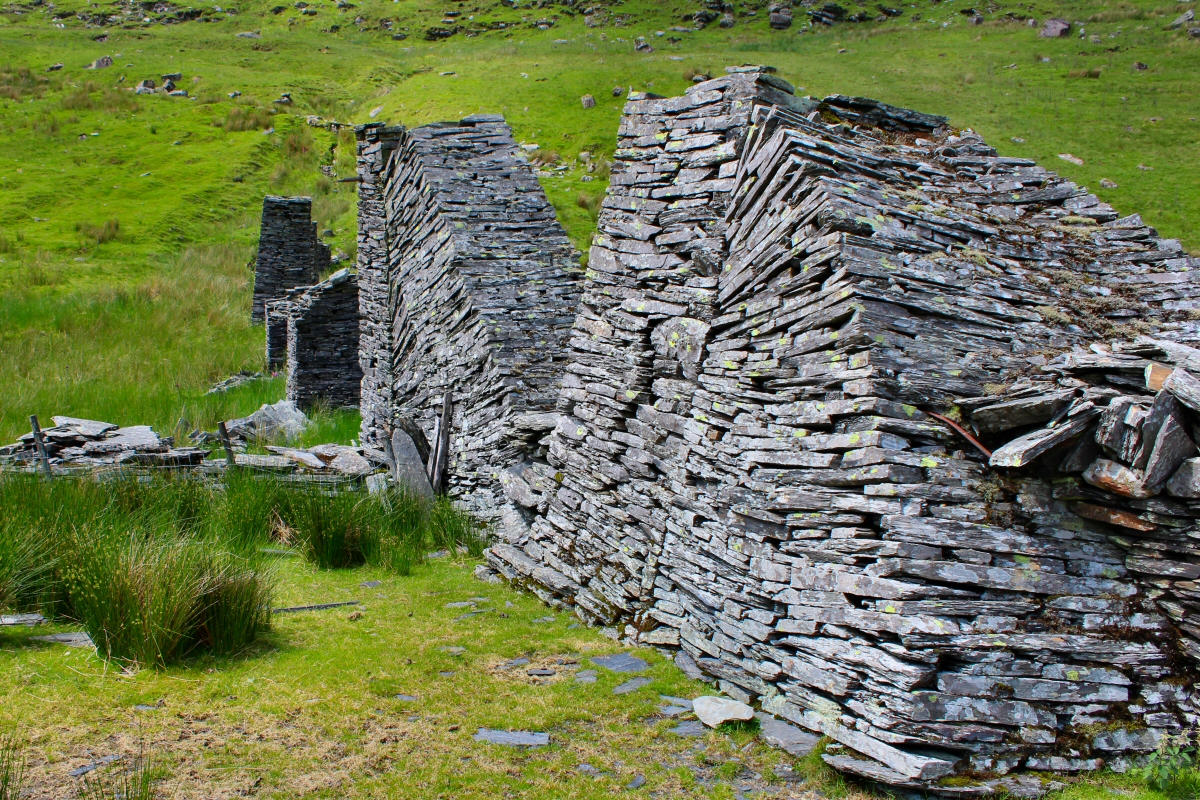 * Conglog Slate Quarry (Remains Of The Welsh Slate Industry) *