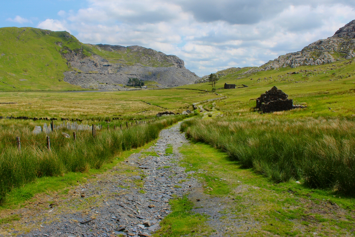* Conglog Slate Quarry (Remains Of The Welsh Slate Industry) *