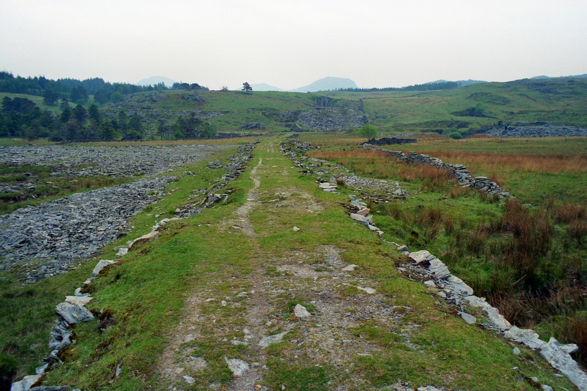 * Llyn y Gadair Slate Quarry (Remains Of The Welsh Slate Industry) *