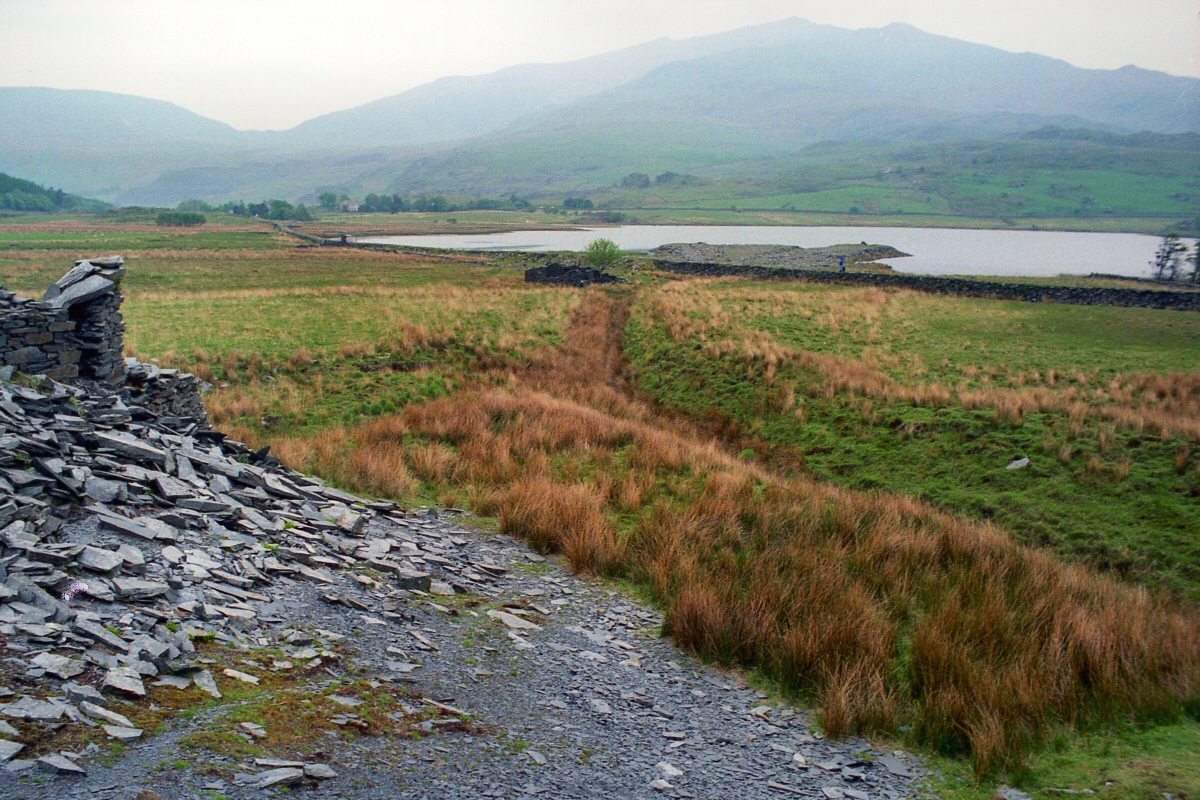 * Llyn y Gadair Slate Quarry (Remains Of The Welsh Slate Industry) *