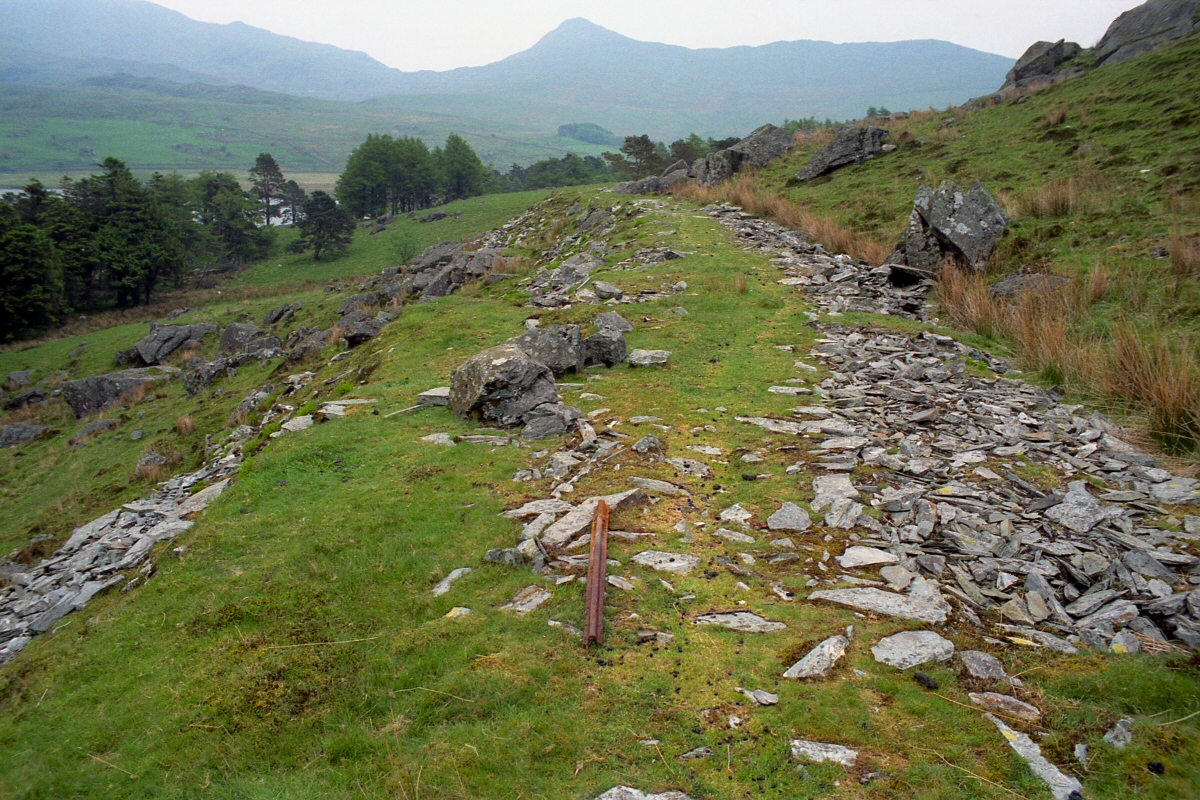 * Llyn y Gadair Slate Quarry (Remains Of The Welsh Slate Industry) *