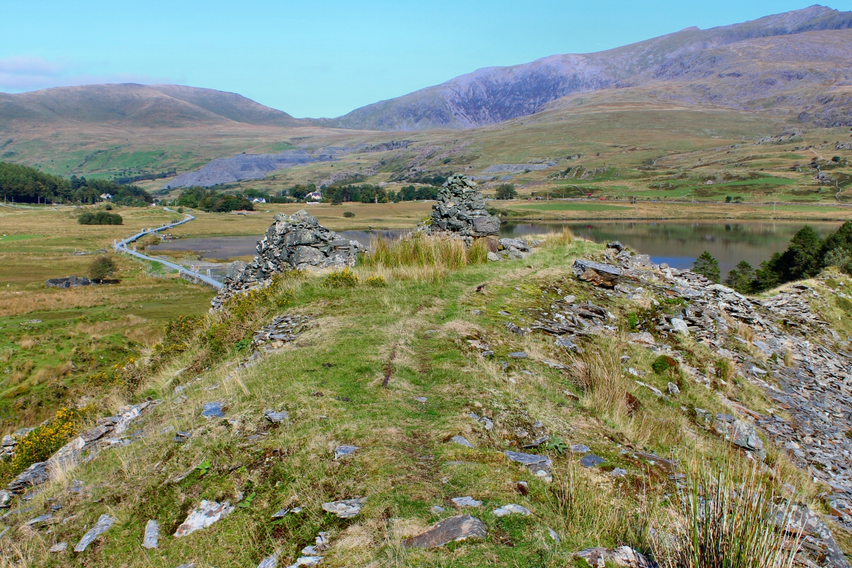 * Llyn y Gadair Slate Quarry (Remains Of The Welsh Slate Industry) *