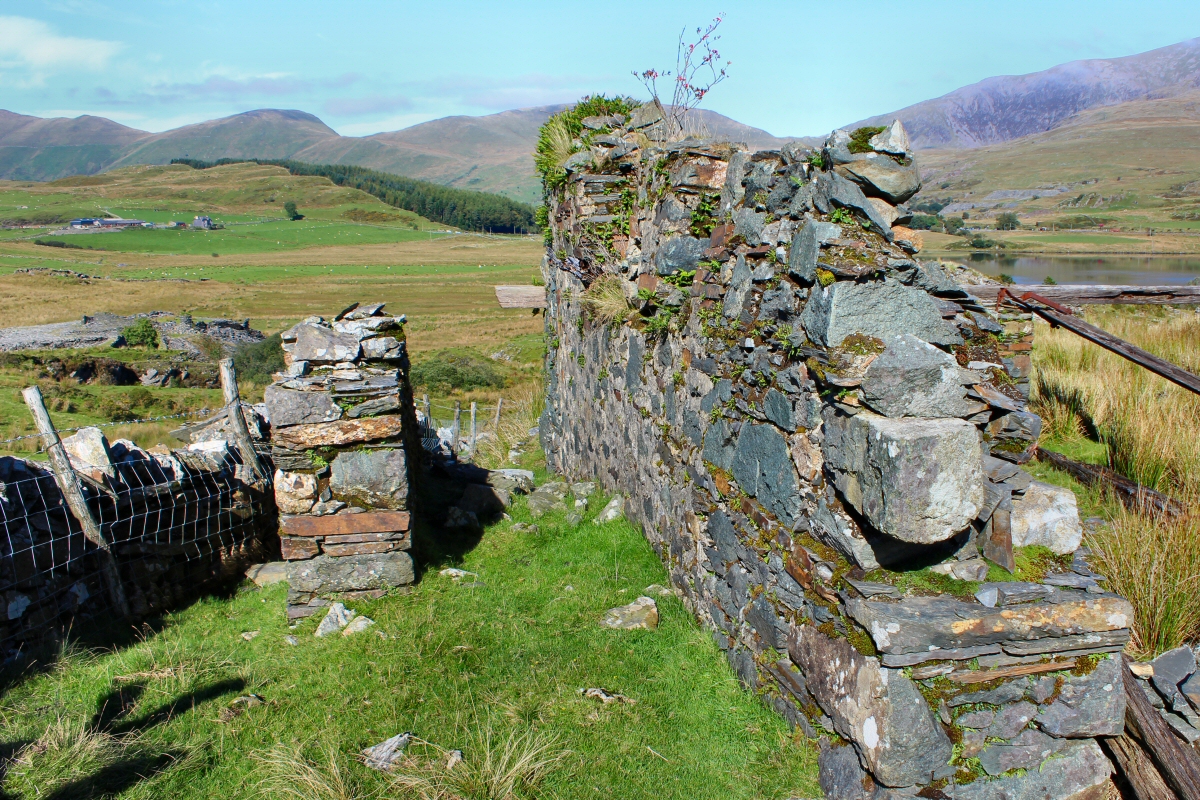 * Llyn y Gadair Slate Quarry (Remains Of The Welsh Slate Industry) *