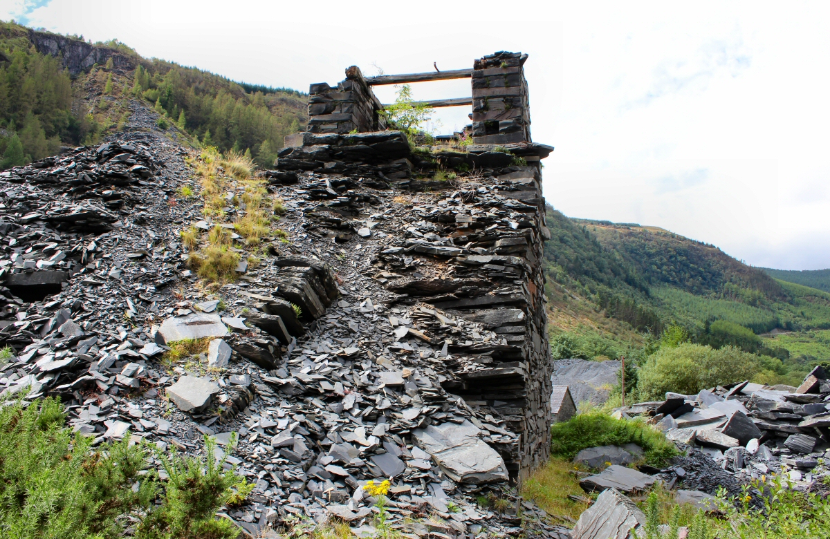 * [Pic 21] Aberllefenni Slate Quarries (1990) *