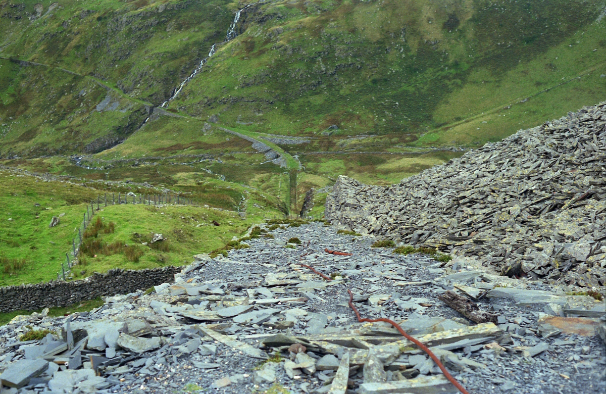 * [Pic 08] Croesor Slate Quarry (1988) *