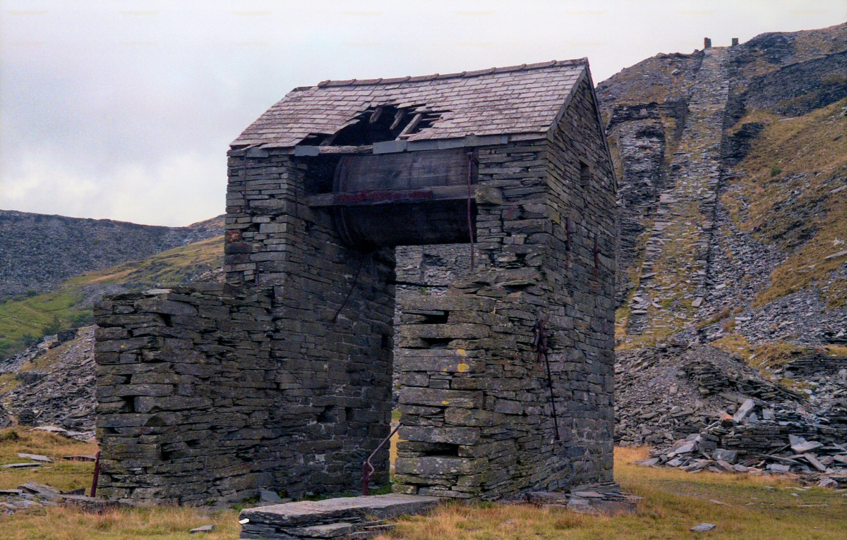 * [Pic 12] Diffwys Slate Quarry - Blaenau Ffestiniog (1982) *