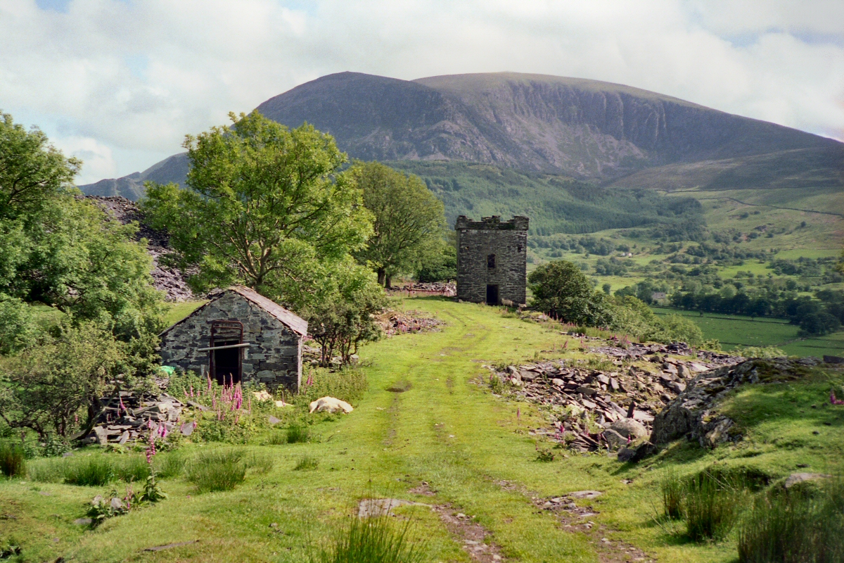 * Garreg Fawr Slate Quarry (Remains Of The Welsh Slate Industry) *