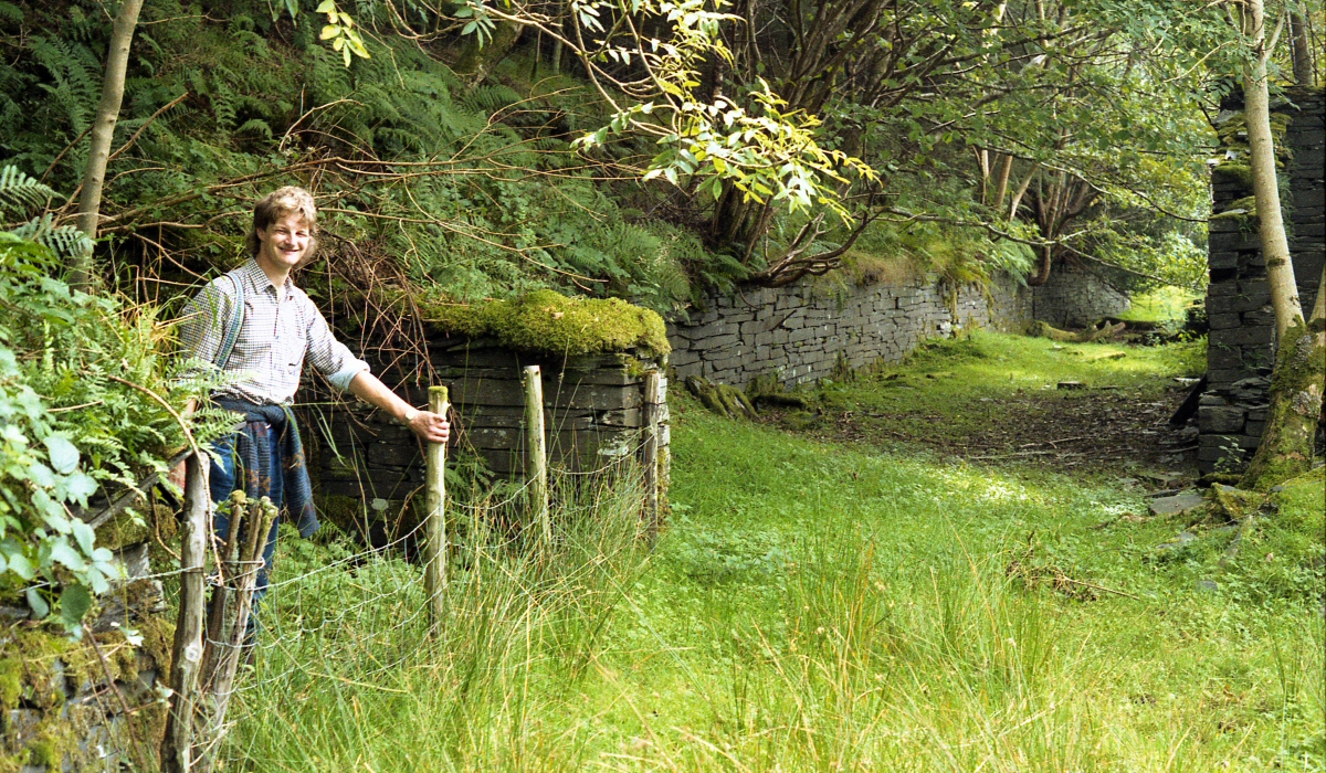 * [Pic 1] Ratgoed Slate Quarry - Ratgoed Tramway (Sept 1987) *